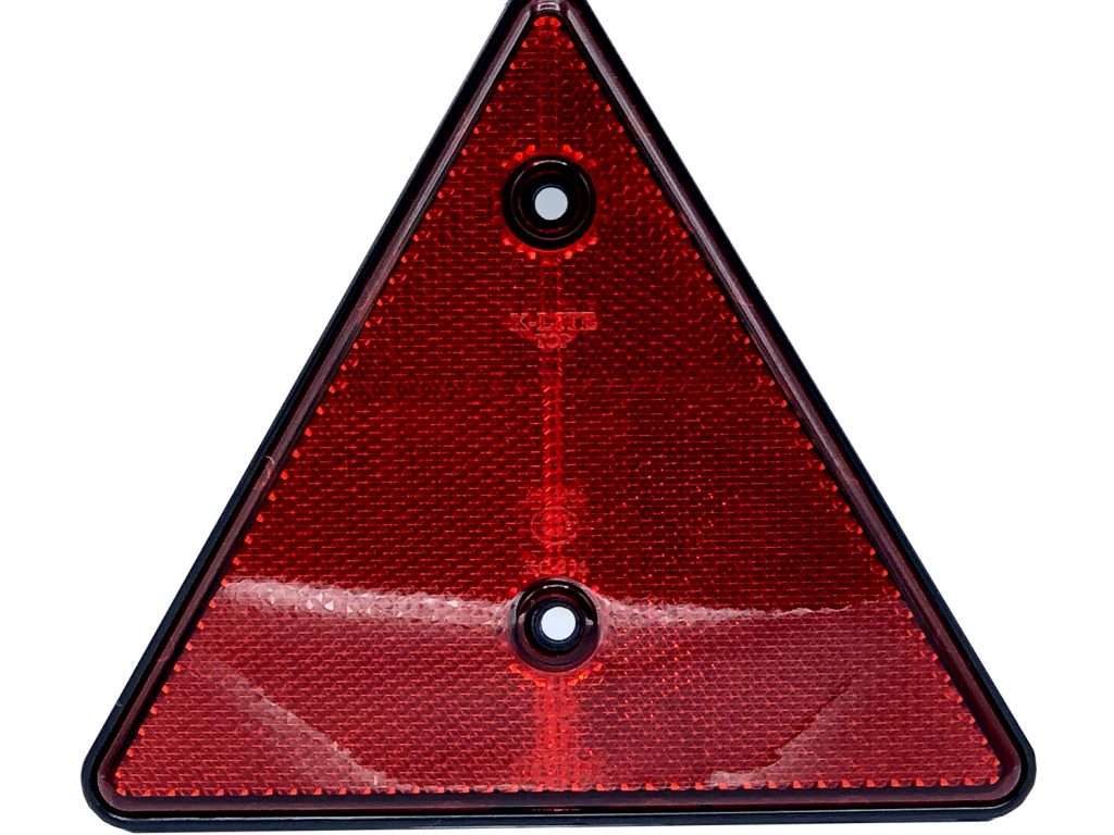 TH2643 R |  ทับทิมสะท้อนแสงสามเหลี่ยม สีแดง
